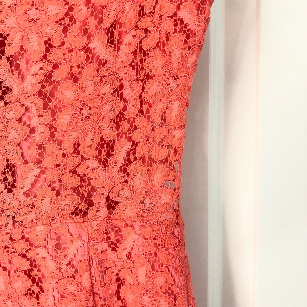 Dolce Vita coral lace dress - Picture 6 of 14
